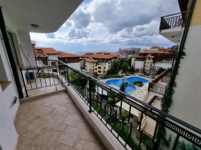 Apartmán 2+kk s výhledem na moře v luxusním resortu Garden of Eden Sv. Vlas